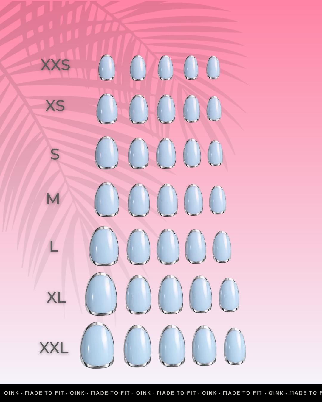 Star Gazing Pink Chrome French Tip Long Square Thinner Build Handmade Press-On Nails | 10PCS Reusable Salon Quality | Petite, Standard, Wide Fit